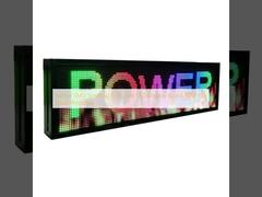 Indoor SMD Scrollend Full Color LED Display Bord 30W Voor Winkelruiten