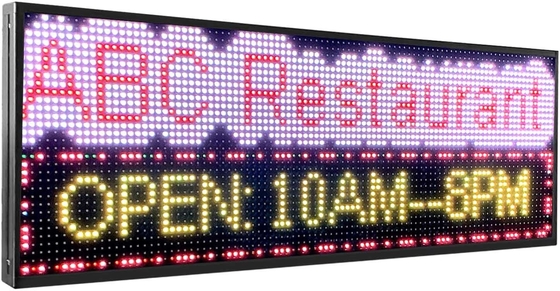 De Openlucht Digitale Adverterende Programmeerbare Raad P10 van het supermarktrestaurant