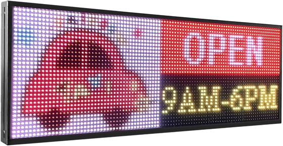 Openlucht Digitale LEIDENE Programmeerbare Tekensp10 RGB Volledige Kleur voor Tekstbeeld