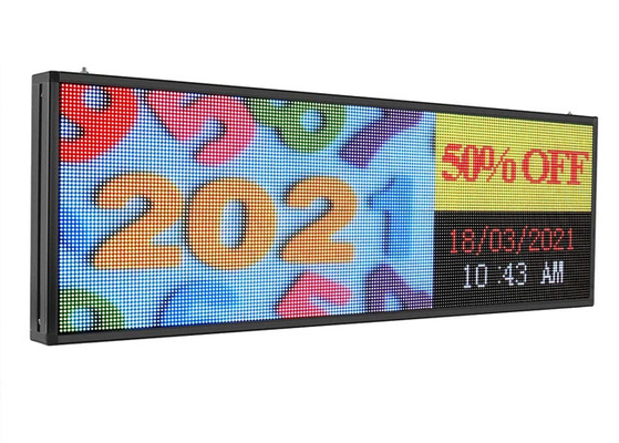 Digitale LEIDENE van de Raadsp2.5 Volledige Kleur Programmeerbare Tekens Binnen Video Reclame