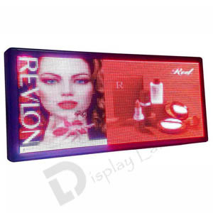 Binnen de Kleur van HD Volledige Programmeerbare het Scrollen LEIDENE Tekens voor Winkel Reclame