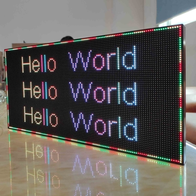 P3RGB programmeerbare LEIDEN het Scrollen Teken voor Winkel OPEN Reclame