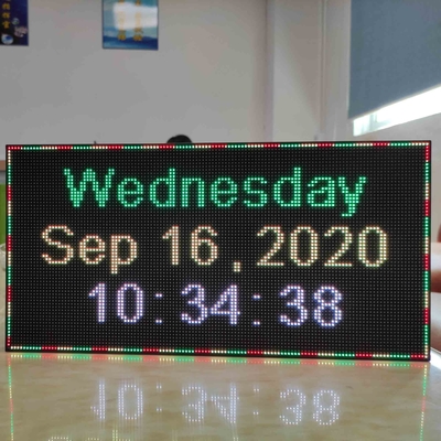 P3RGB programmeerbare LEIDEN het Scrollen Teken voor Winkel OPEN Reclame