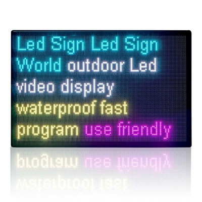 28X43inch programmeerbare Openlucht Digitale LEIDENE Tekensp8mm RGB Volledige Kleur