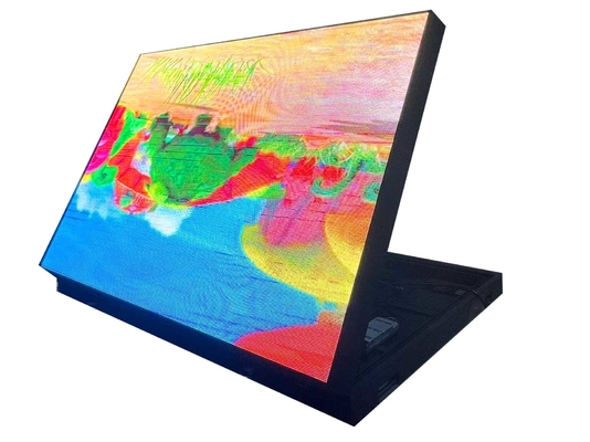 Het draadloze Verbindingsp4rgb Openlucht LEIDENE Reclamescherm Front Opening Cabinet