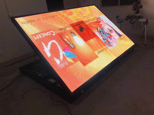 Het Programmeerbare LEIDENE van Wififront service cabinet outdoor P10 Scherm voor Reclame