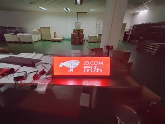 Taxi Transparante Geleide Vertoning voor Achterruit, het Digitale Scherm van het Reclameautoraam