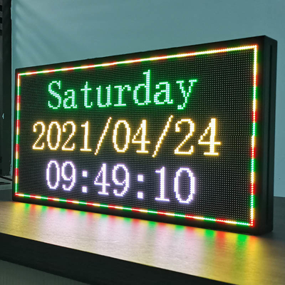 Waterdichte P5RGB-LEIDENE het Scrollen Tekens, het Programmeerbare Geleide Digitale Scherm van Wifi