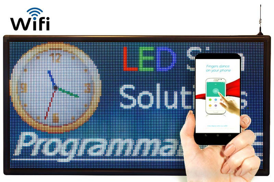 P6RGB volledige Kleuren LEIDEN Teken, WiFi-Raad van het Steun de Openlucht Digitale Adverterende Teken