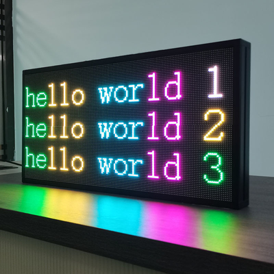 Programmeerbare P4RGB Openlucht LEIDENE van WIFI Digitale Tekens voor Opslag Reclame