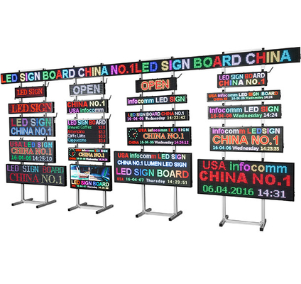 Kinglight SMD3535 Full Color LED Signs 5mm Pitch Pixel Voor Outdoor Reclame