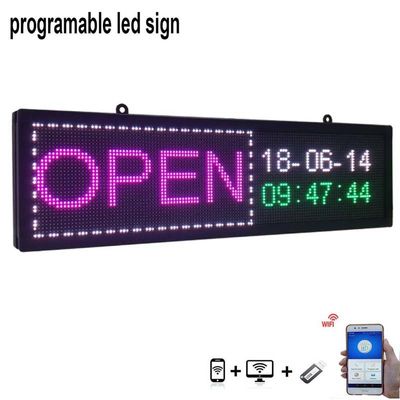 32*128cm Reclame van het LEIDENE de Raadspse Programmeerbare LEIDENE het Schermteken Tekens Binnen