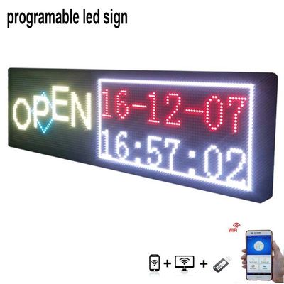7 van de Raadsusb WiFi van de kleuren de Programmeerbare Geleide Vertoning Geleide Vertoning Autoraam