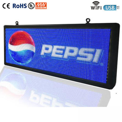 De Tekens van de het Venstervertoning van het reclamebericht leiden schepen Volledig Kleuren110v 220V Voltage in