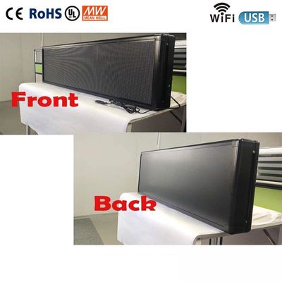 RGB 3D LEIDENE van Gevolgenwifi Vertoning 7 het Berichtvertoning van het Kleurenachterruit