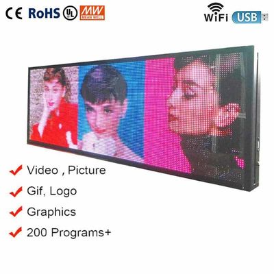 LEIDENE van de P10p5 van RGB Volledige Kleur de Tekens Venstervertoning voor Winkelvensters Reclame