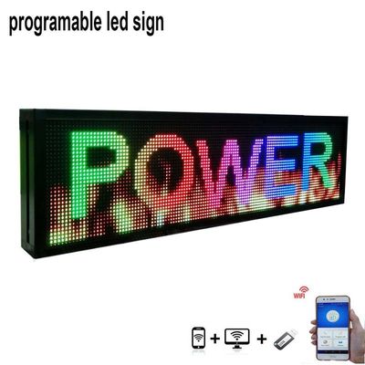 LEIDENE van de P10p5 van RGB Volledige Kleur de Tekens Venstervertoning voor Winkelvensters Reclame
