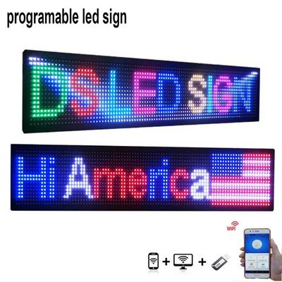 7 van de Raadsusb WiFi van de kleuren de Programmeerbare Geleide Vertoning Geleide Vertoning Autoraam