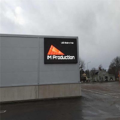 1024x1024mm Geleide Videovertoningsraad P8/P10 Vaste Installatie voor openlucht
