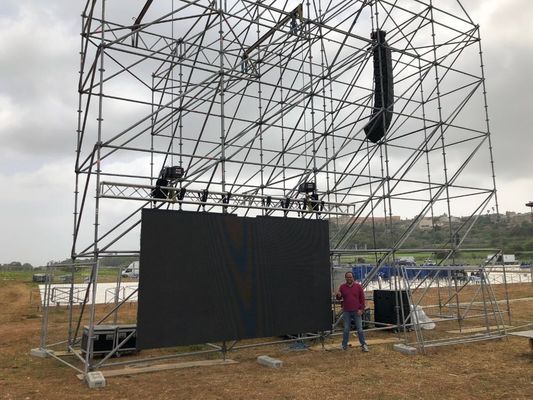 P1.875 het Kabinet Nationstar LEDs van het Hoge Resolutieleiden Scherm 480x480