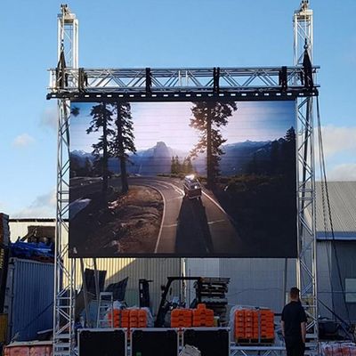 10ftx12ft Openlucht Videodie het Schermhuur gemakkelijk voor Stadium wordt geïnstalleerd