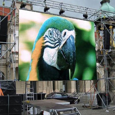 10ftx12ft Openlucht Videodie het Schermhuur gemakkelijk voor Stadium wordt geïnstalleerd