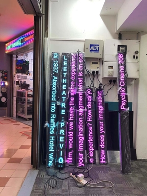 Douanep3mm RGB LEIDENE Bewegende Tekenraad met 16port-Ruilmiddel