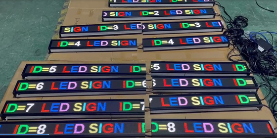 Douanep3mm RGB LEIDENE Bewegende Tekenraad met 16port-Ruilmiddel