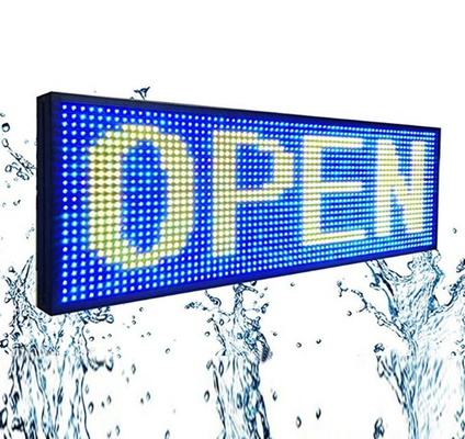 P10 Openlucht Programmeerbare het Scrollen LEIDENE Tekens voor Winkel Reclame