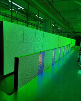 P10 RGB SMD3535-LEIDENE Digitale Aanplakborden met Aluminiumkabinet