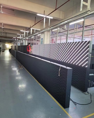 P10 RGB SMD3535-LEIDENE Digitale Aanplakborden met Aluminiumkabinet