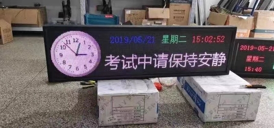 P6 RGB Programmeerbare Openlucht LEIDENE Digitale Signage 64x160 Punten