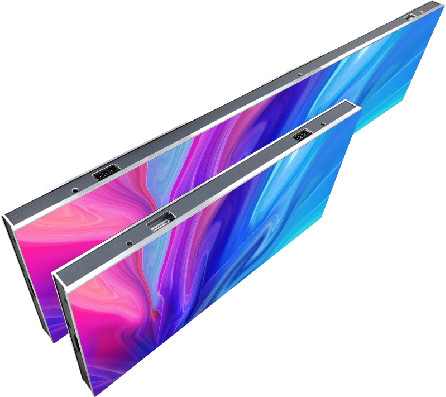 600mcd/m2 binnen LEIDENE Videovertoning met 1000x250mm Kabinet