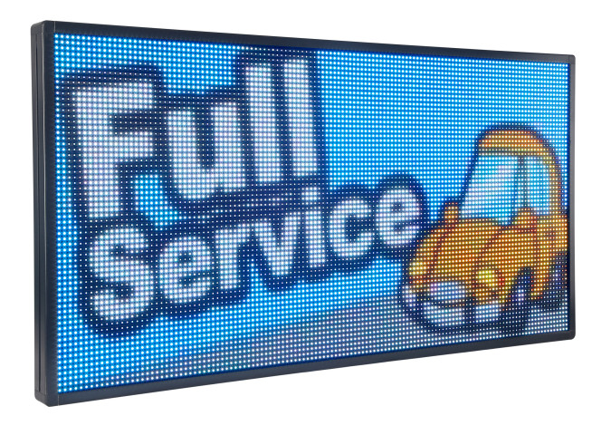 1R1G1B LED-advertentiebeeldscherm buiten waterdicht voor koffie / restaurant