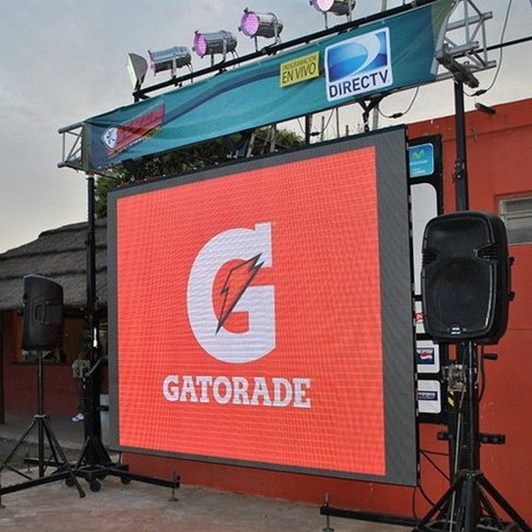 3840Hz het openluchthuur LEIDENE Scherm voor Studiotv toont Stadiumachtergrond