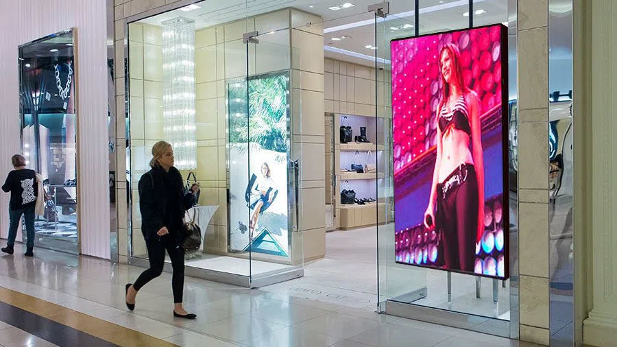 Binnenp2rgb-LEIDENE Digitale Signage 1000mcd/m2 voor Kleinhandelswinkel