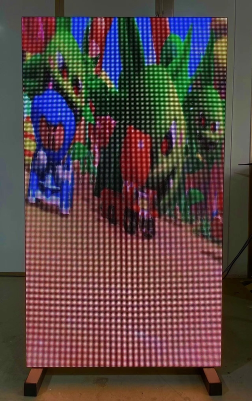 RGB Signage Binnen LEIDENE het Schermp4 Volledige Kleur 640x1120MM Adverterende Raad